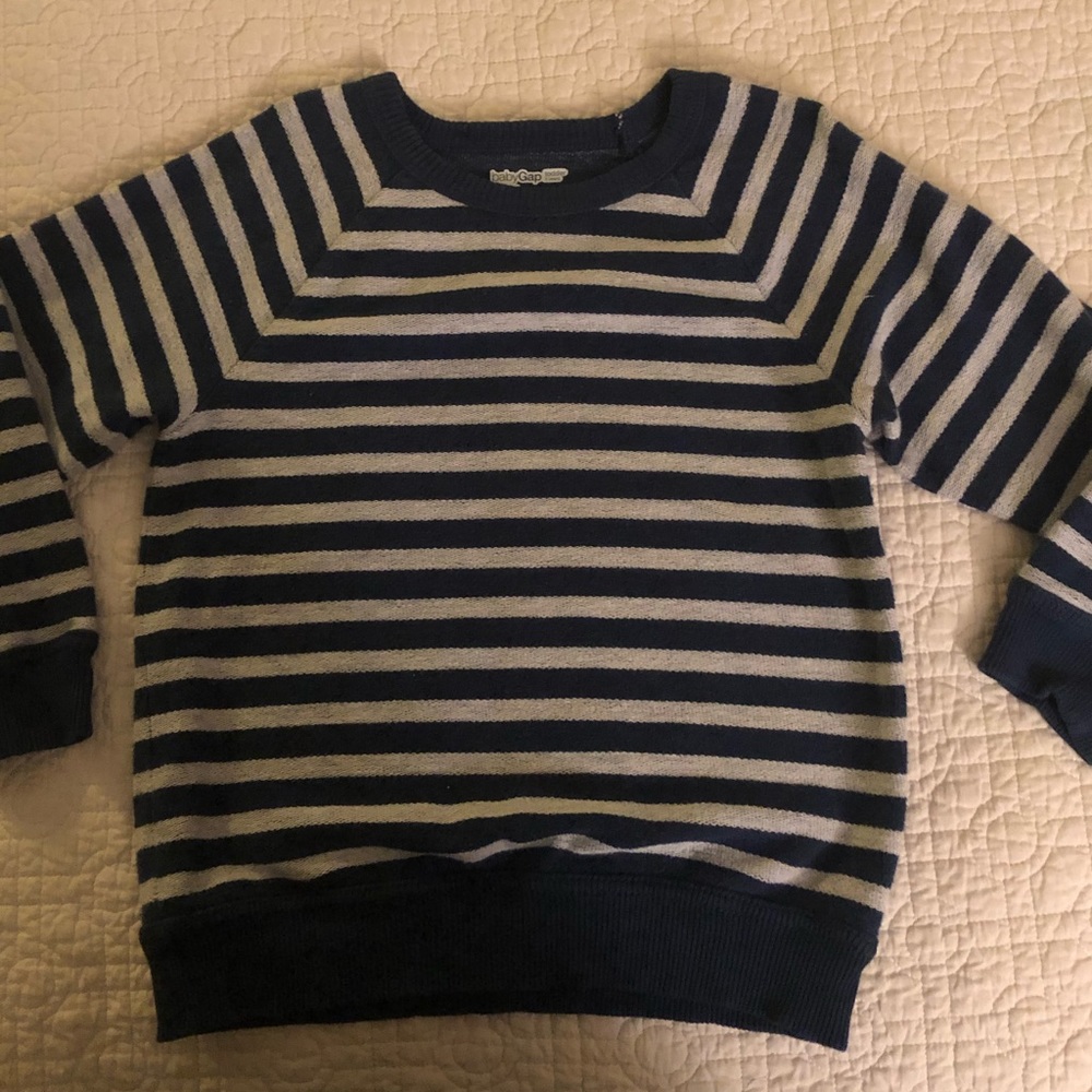 GAP Boys Striped Sweatshirt, Size 5T